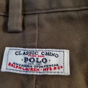 Ralph Lauren Classic Chinos 38x30 dark brown